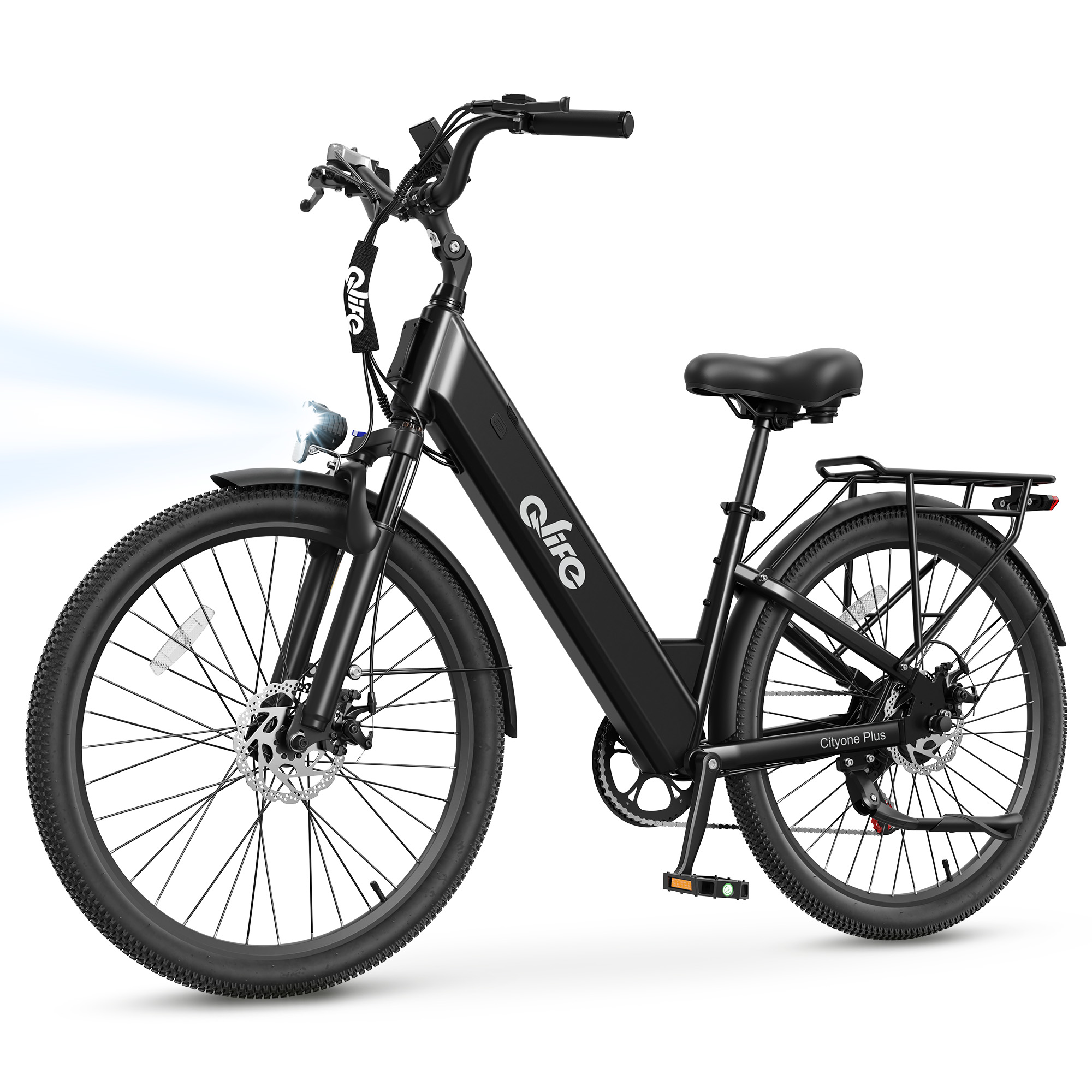 Tech Q - Электрический велосипед Qlife Cityone Plus St