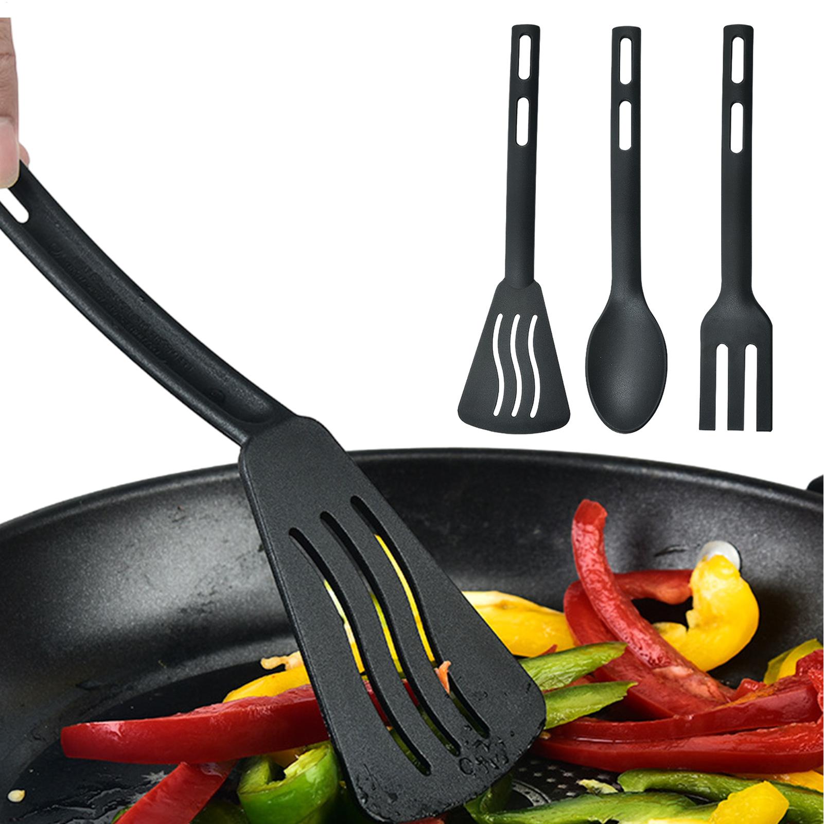 Hi Tech Kitchen Accessories - Набор термостойкой кухонной утвари, портативные антипригарные