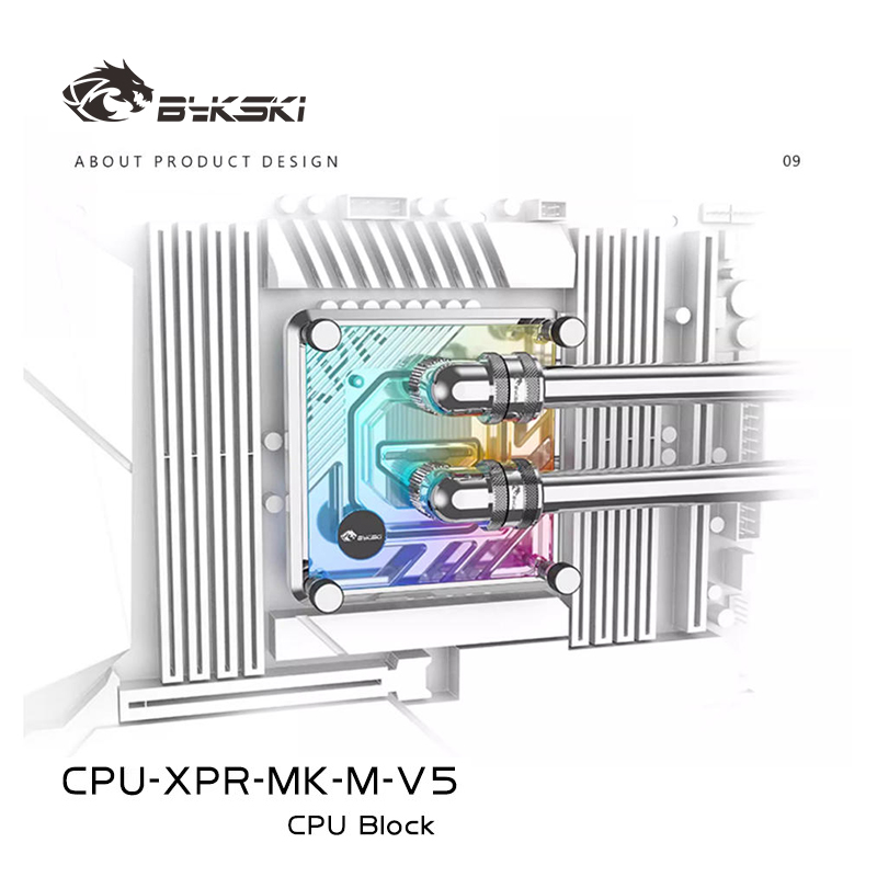 Amd Cpu Ryzen 9 - Блок охлаждения процессора Bykski для INTEL