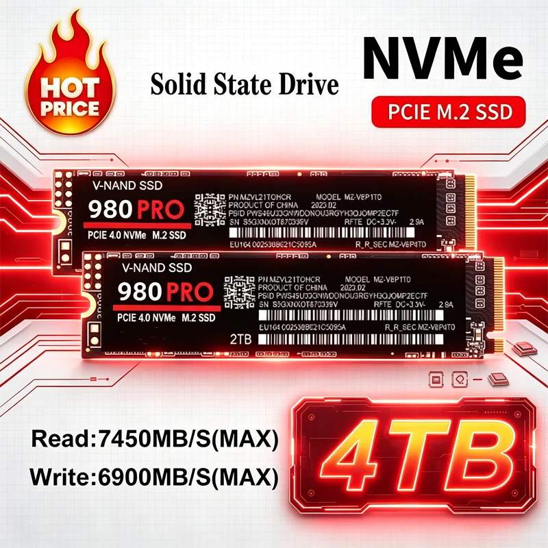 Samsung Ssd 980 Pro - Твердотельный накопитель 980 Pro M2 2280
