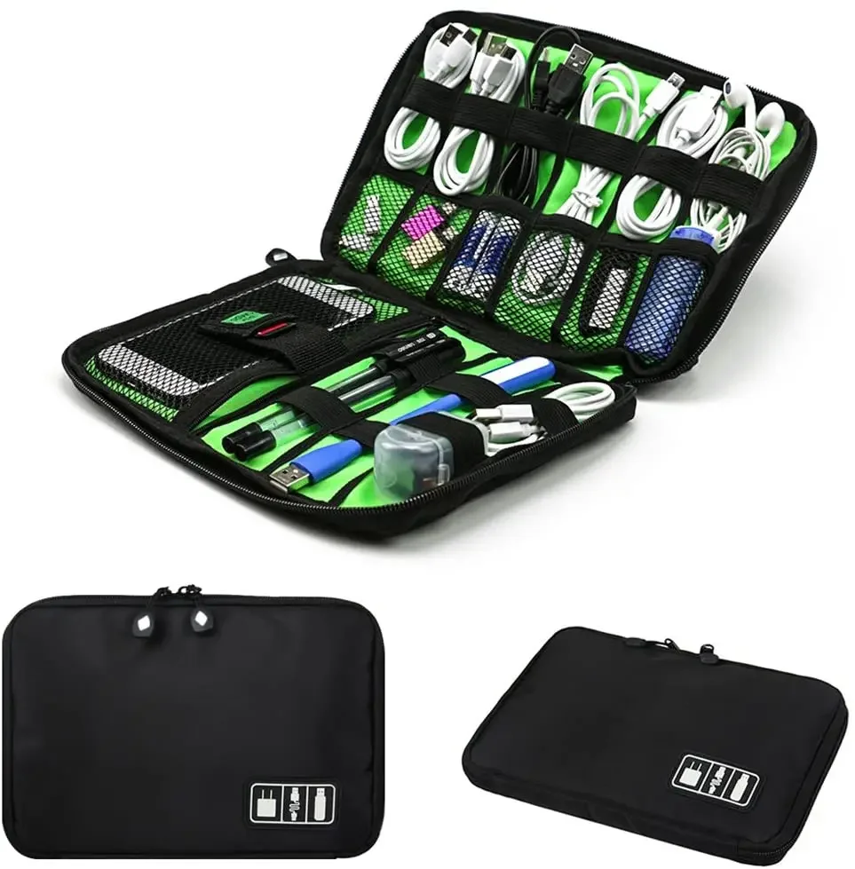 Cable Organizer Bag - Набор сумок-органайзеров для хранения кабелей, чехол