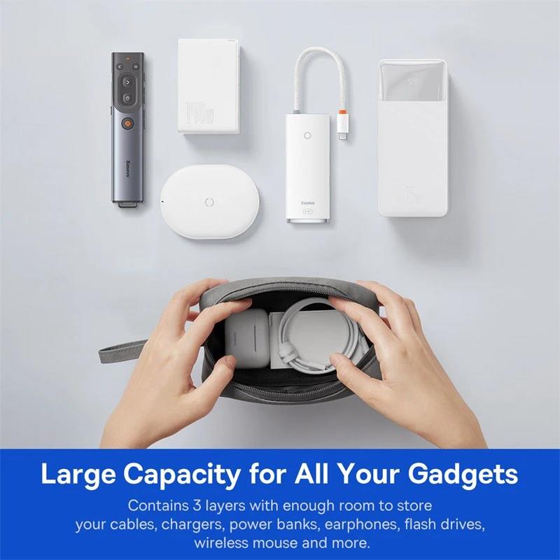 Портативная водонепроницаемая  – обзор и цена Cable Organizer Bag